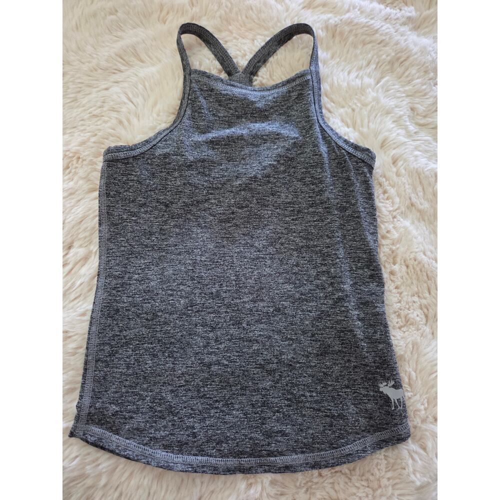 Abercrombie kids girls gray activewear tank size 7/8
